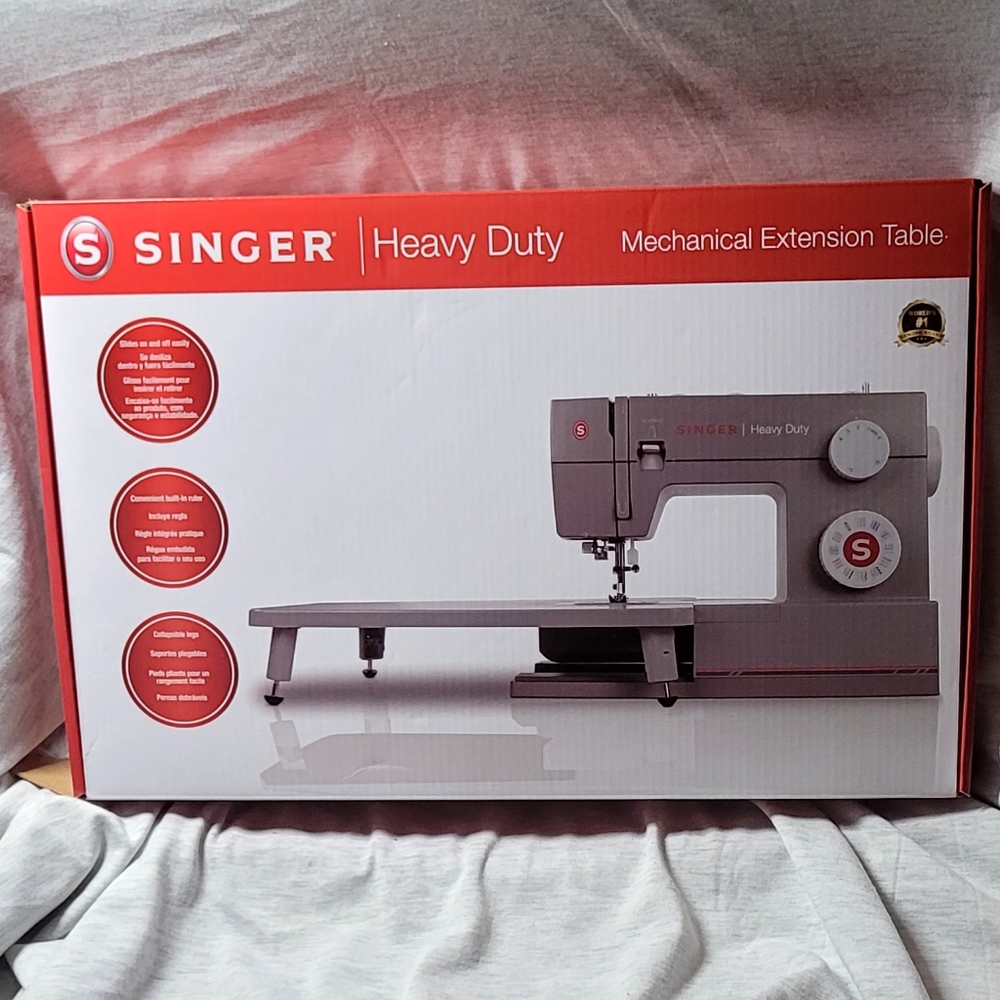 Singer mechanical extension table